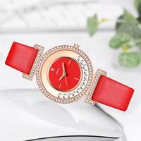 Exquisite minimalistyczny kobiet zegarki 2022 nowa prosta diamentowa tarcza projekt panie skórzany Wrist Watch Casual prezenty zegar dla kobiety 2